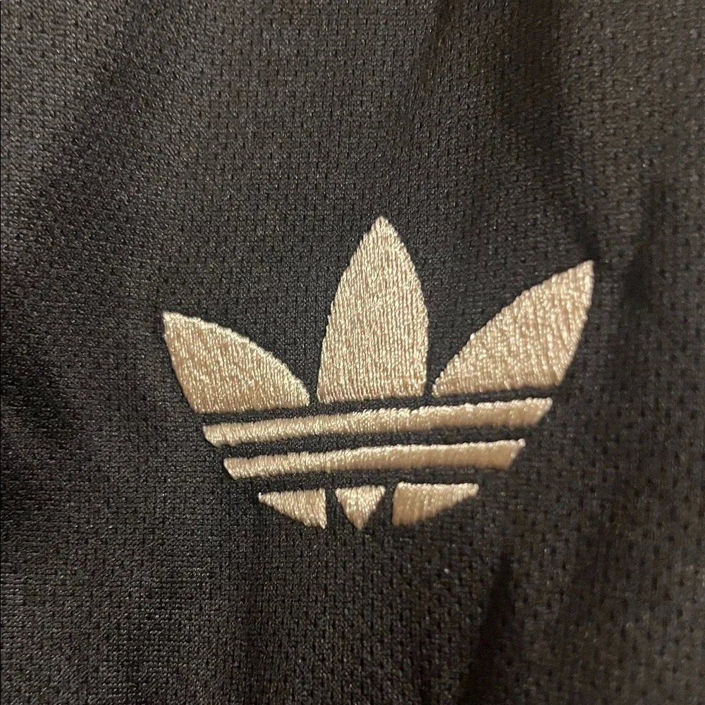 Adidas Black and White Men's Jersey